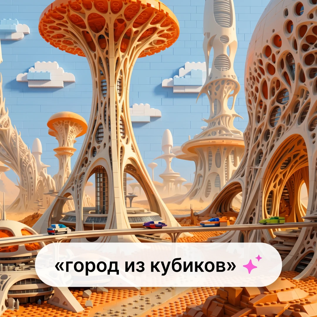 Мир из кубиков